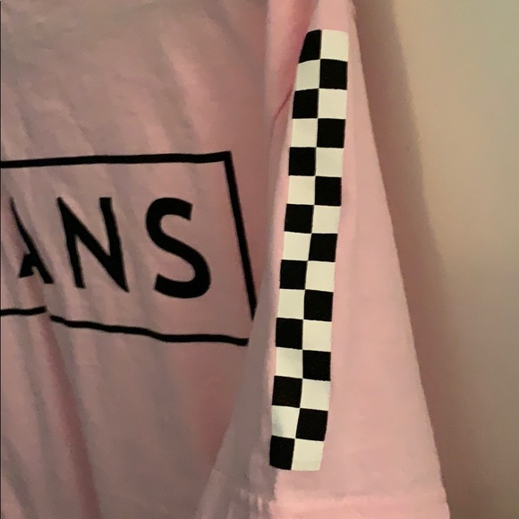Pink Short Sleeve Vans Tee. Never worn. - Picture 3 of 4